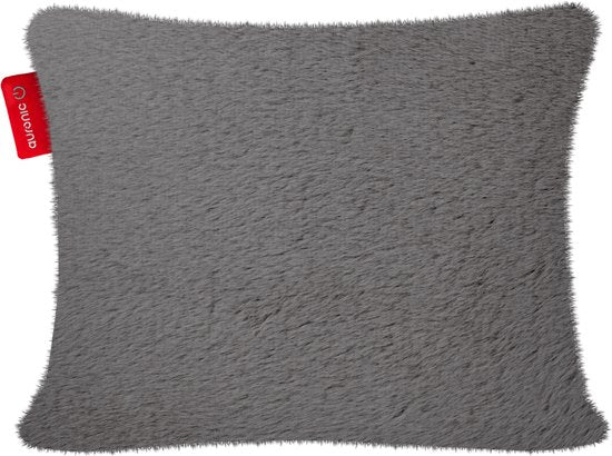 Auronic Heat Pillow - Plush- 45x60 - Sans fil - Rechargeable - Oreiller électrique - Infrarouge - Vert/Gris