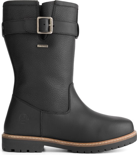 Bottes imperméables pour femmes Travelin' Finnmark - Doublées de laine - Noir - Taille 40