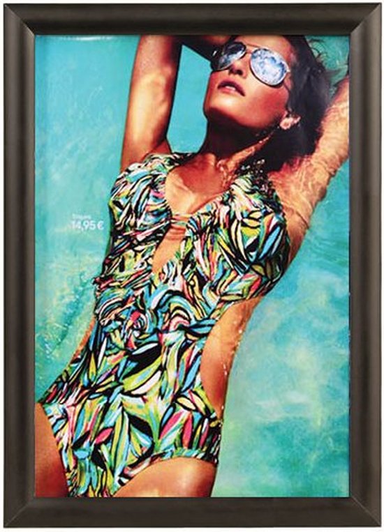 Cadre à pince Noir 25mm Mitre A4