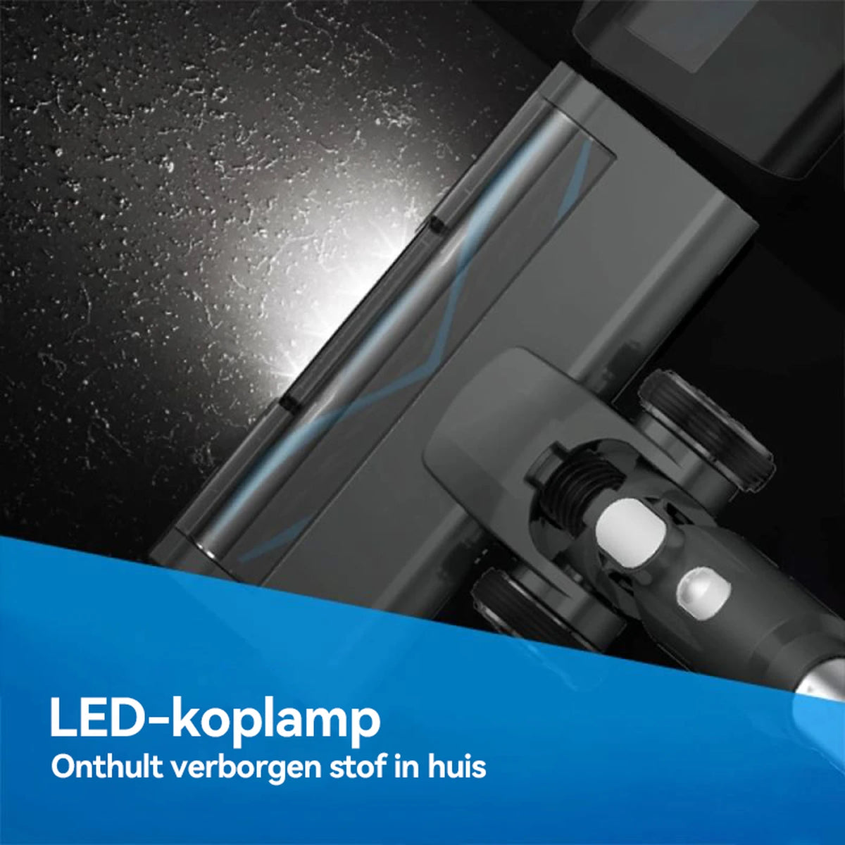 Aspirateur sans fil Ochama 4-en-1 - Aspirateur balai et aspirateur à main - Puissance d'aspiration de 18 kPa - Autonomie de 40 minutes - Écran LED