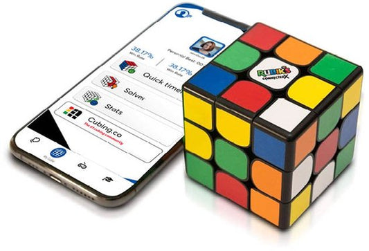 Rubik's Connected X - Cube intelligent - Cube Bluetooth - Jouet éducatif - Jouet interactif - 3 cm x 3 cm