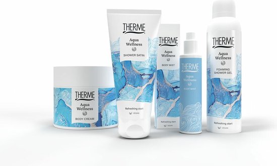Crème pour le corps Therme Aqua Wellness - 6 x 225 g - Lot économique