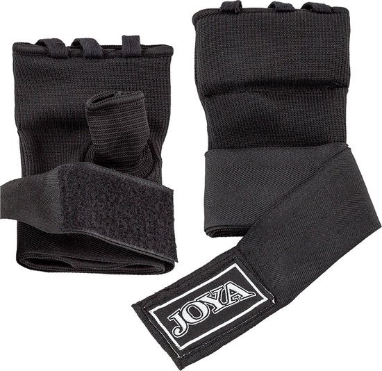 Joya Gants d'intérieur Gants d'arts martiaux - Unisexe - noir/blanc