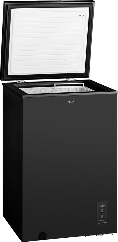 Tomado TCF0991B - Congélateur - 99 litres - Superfreeze - Thermostat digital - Low Frost - Energy label E - Noir