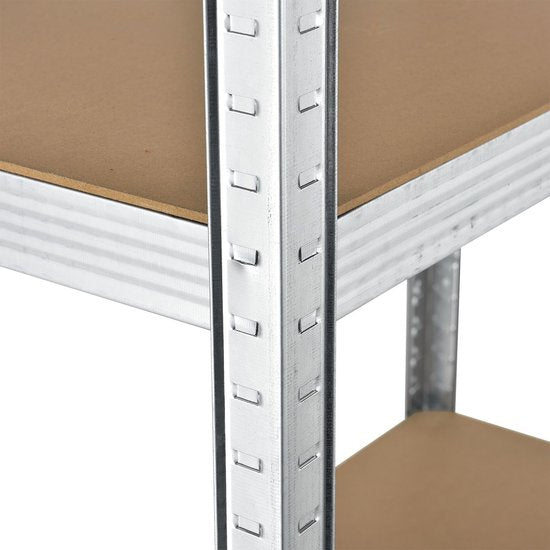 2 pièces Rayonnage d'entrepôt / Rayonnage de stockage - Basic - 180 x 90 x 40 cm