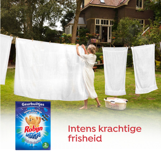 Sachets parfumés Robijn Intense - 3 pièces - Perles parfumées - Armoire