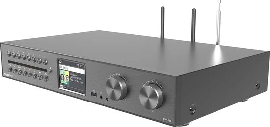 Telestar Top 550 Chaîne Hifi - Lecteur CD - Noir - Compact