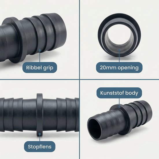 Raccord de drainage Cheqo® - Raccord de drainage - Raccord droit de drainage - Connecteur de drainage - Raccord de drainage - Manchon de drainage - Raccord de réduction de drainage - Raccord droit de drainage