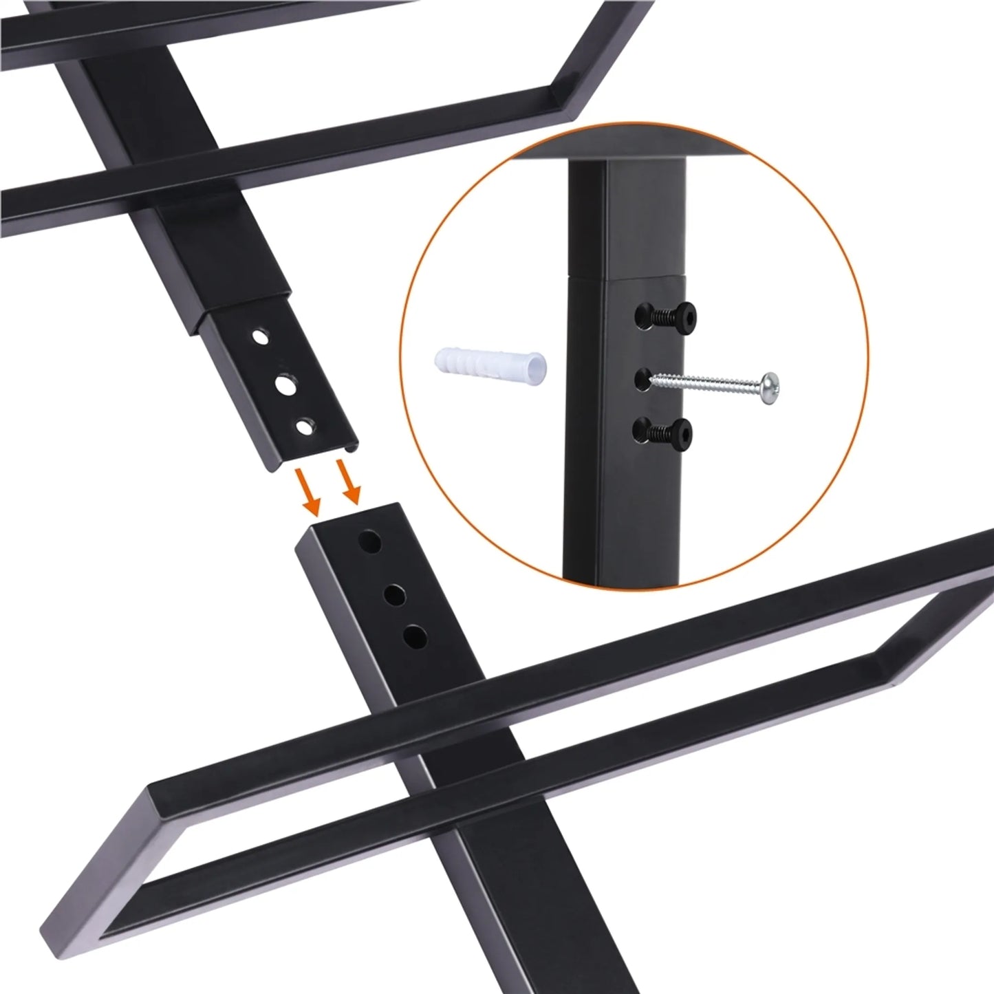 Yaheetech Wine Rack Wall Mount - 27 x 10 x 116 cm - Capacité de 10 bouteilles, matériel de fixation et design vertical moderne inclus - Pour la cuisine et le salon - Métal noir
