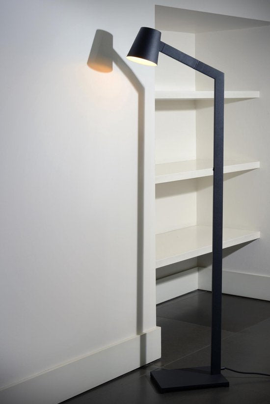 Lucide MIZUKO - Lampe de lecture - Ø 13 cm - 1xE14 - Noir