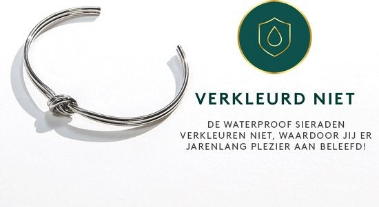 Laura Ferini Ladies Bracelet Nodi Silver - Bracelet en argent - Plaqué or blanc 18K - Bijoux - Accessoires - Bijoux - Bracelet femme