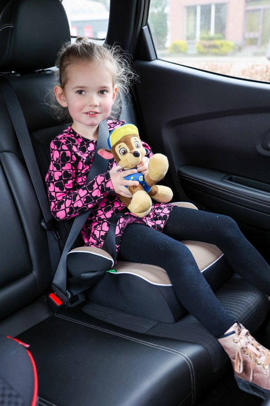 Rehausseur Carkids I-Size Sam - Conforme à la norme I-Size R-129 - Pour les enfants mesurant entre 125 et 150 cm – Housse amovible et lavable - Installation flexible – Noir