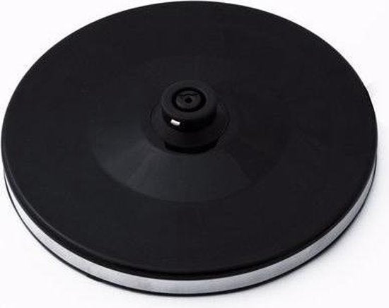 Inventum HW617B - Bouilloire rétro - Capacité 1,7 litre - Acier inoxydable - 2200 watts - Noir/ acier inoxydable