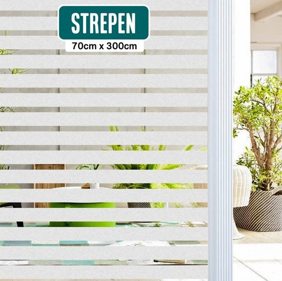 Homewell Film pour fenêtre HR++ 70x300cm - Solaire et isolant - Statique - Rayures