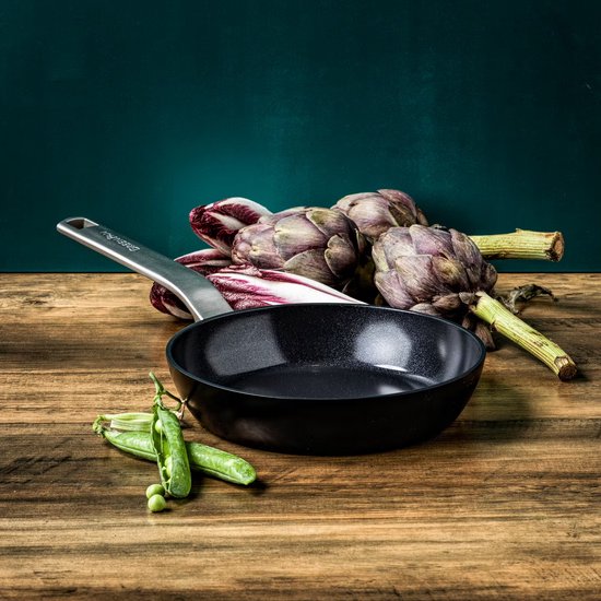 Greenpan Evolution Eco Wok - Ø28cm - Revêtement céramique anti-adhérent - Sans PFAS