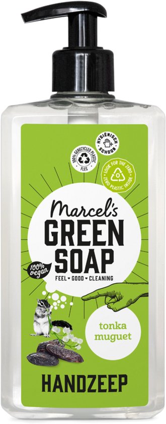 Savon vert Marcel Savon à main - Tonka & Muguet - 500 ml