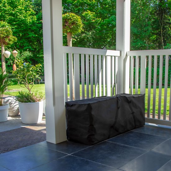 VONROC Sac de rangement premium pour coussins de chaises/ensembles de jardin XL - 200x75x60cm - Pour 6 à 8 coussins