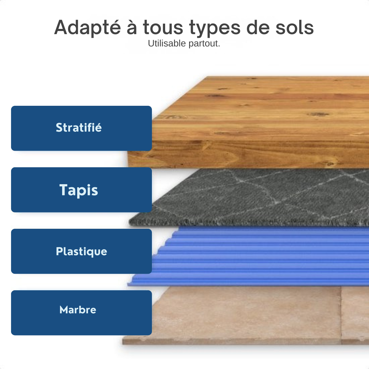 Aspirateur robot Gologi - avec fonction balayage - Automatique - contrôlable par application - Avec station de charge - Aspirateur robot sans fil - 45DB - Noir