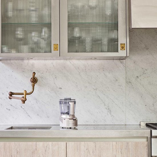 Cuisinart Mini Prep Pro Robot de cuisine sans fil RMC100E - Mini robot de cuisine - 350W - 900ml - Perle givrée