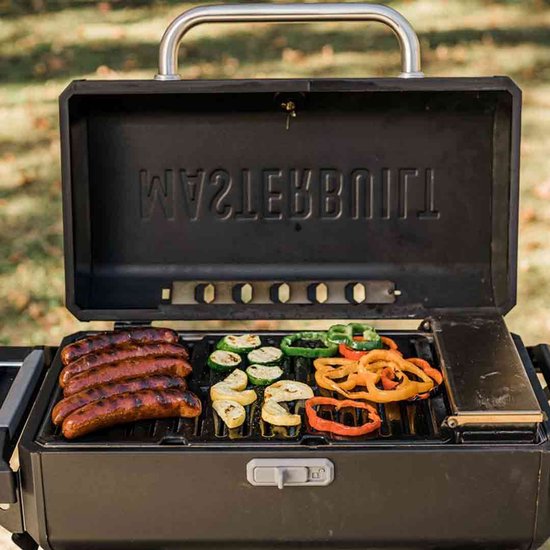 Barbecue au charbon de bois portable Masterbuilt avec chariot