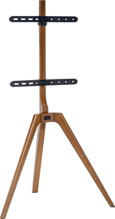 Support TV chevalet de peintre studio de design - rotatif - jusqu'à 65 pouces