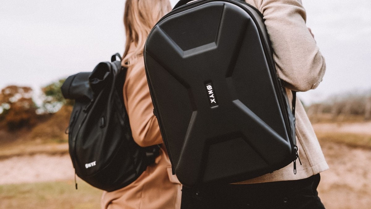 ONYX Sacoche pour appareil photo avec compartiment pour ordinateur portable - Sac à dos pour appareil photo SLR - Résistant aux éclaboussures - Drones - Sac de voyage rigide