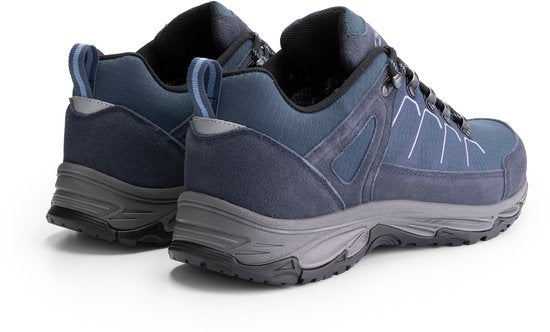 Travelin' Lokken pour homme - Chaussures de randonnée basses - Imperméables - Bleu