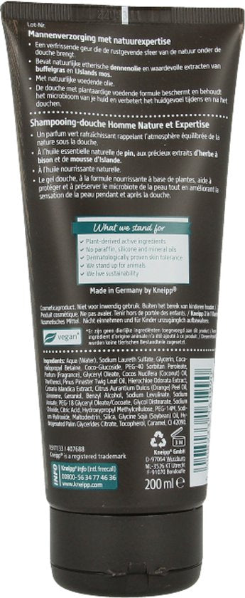 Kneipp Men - Nature Feeling - Gel douche 2 en 1