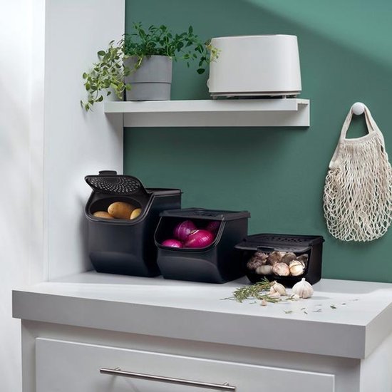 Mediashop 37196 Boîte de rangement Autres Conteneur 2,3 l Noir 1 pièce(s)