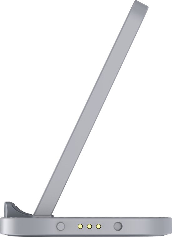 Xtorm 15W iPhone Charger with Charging Stand / Wireless Charger iPhone / Wireless Charger - Chargeur sans fil - Convient à iPhone 15 / Apple Charger / iPhone Charger Wireless - Gris