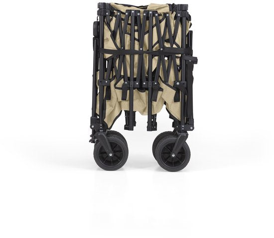 Mr. Fold Bolderkar XXL - pliable - 600L - 300KG - Beige - roues tout-terrain