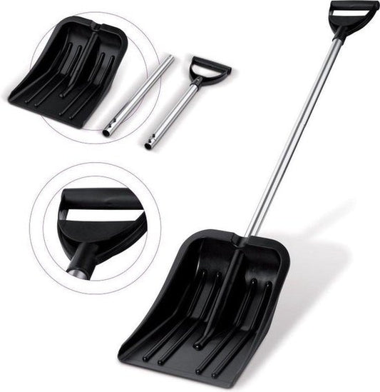 All Ride Pelle à neige - Facile à démonter - Plastique - 94 cm - Noir