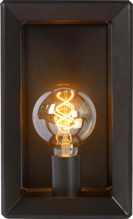 Lucide THOR - Applique murale - 1xE27 - Fer gris