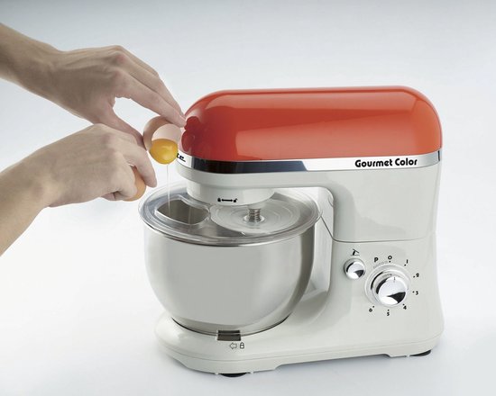Robot de cuisine Ariete Gourmet Color 1000W 4l Orange, Blanc