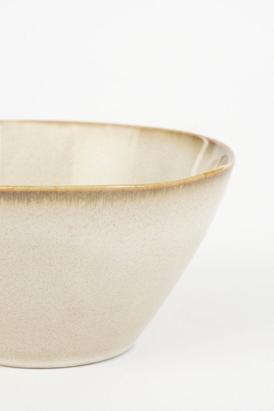 Service de table Mica Decorations Racco, 16 pièces - 4 couverts - Grès - Beige