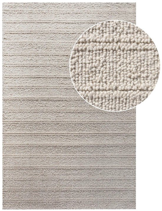 Tapis Ivoire - Laine - 230 x 160 x 1 cm - Tapis Dehli - House Nordic