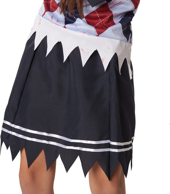 Dressforfun Creepy schoolgirl 158 (ages 12 and up) - costume halloween dress up partywear costume carnaval carnaval partywear - 302209