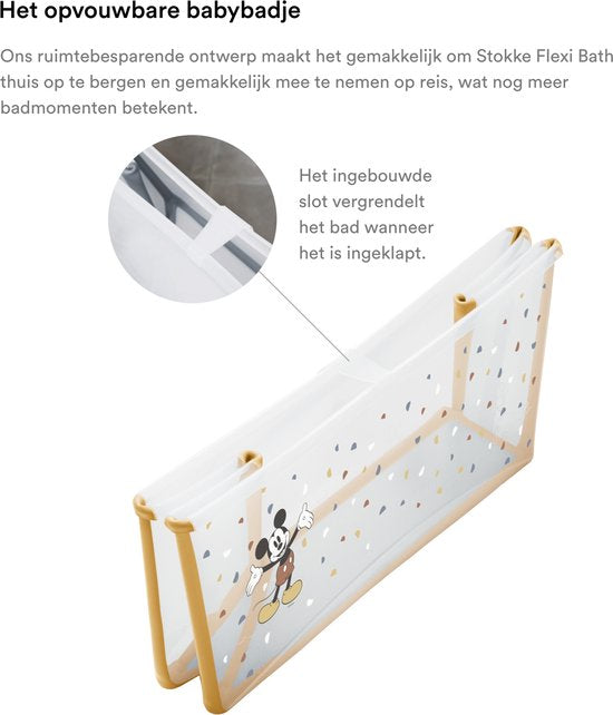 Stokke Flexi Bath - Baignoire Mickey Celebration