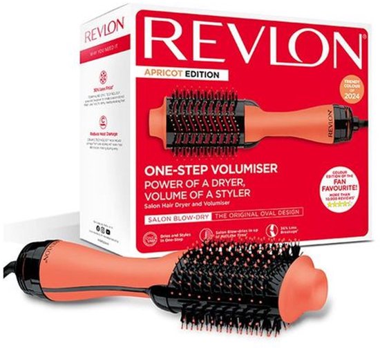 Revlon Tools - Sèche-cheveux et volumateur 2-en-1 One Step - Abricot