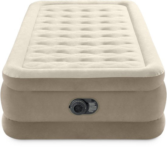 Matelas gonflable Intex Twin Ultra Plush avec pompe intégrée - 191 x 99 x 46 cm