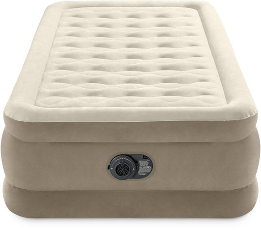 Matelas gonflable Intex Twin Ultra Plush avec pompe intégrée - 191 x 99 x 46 cm