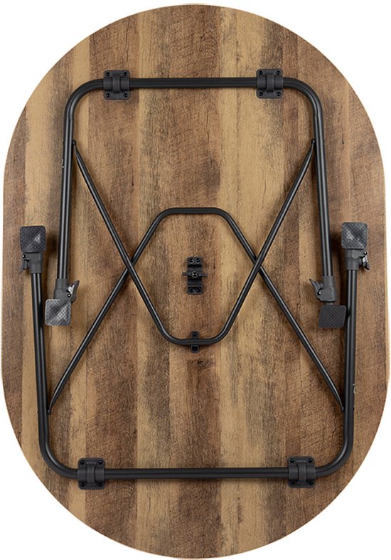 Bo-Camp - Table - Plume - Ovale - 130x90 cm