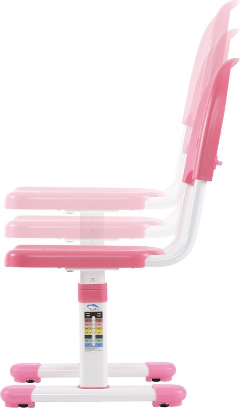 Table de dessin pour enfants avec chaise de bureau - table d'écolier - ergonomique réglable en hauteur