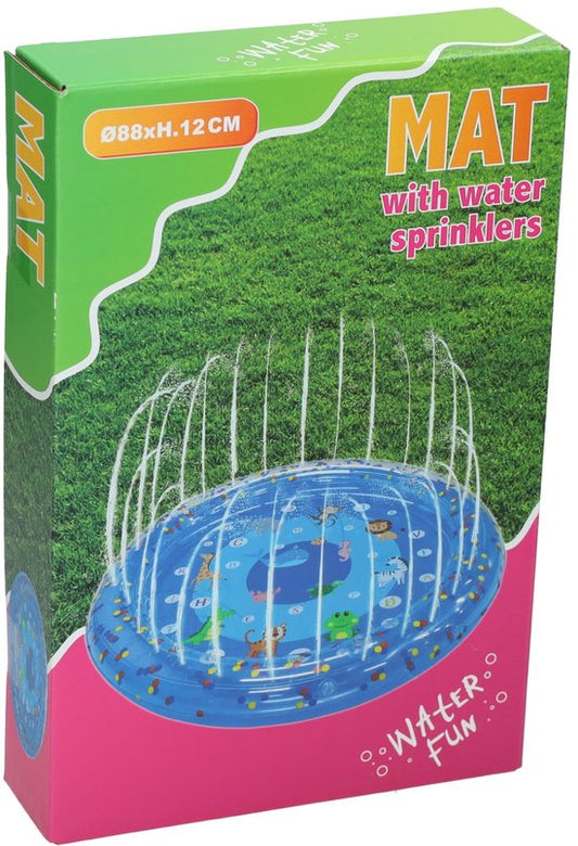 Piscine ronde pour bébés à motifs de pois - 90 cm