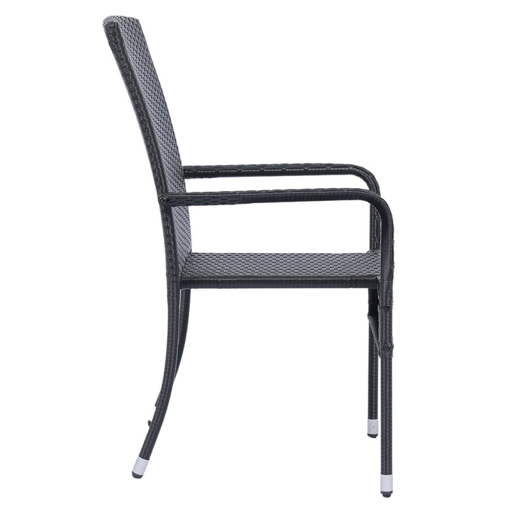 Chaises de jardin en polyrotan Yoro