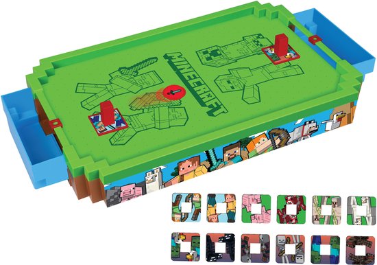 A Ambassador® Minecraft Arcade Air Hockey - Air hockey - Table top - Jeu de société - The Big Toy Book 2025