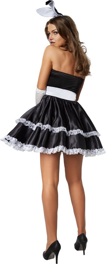 Dressforfun Hot bunny L - costume de déguisement pour halloween tenue de soirée carnaval robe de soirée - 302132