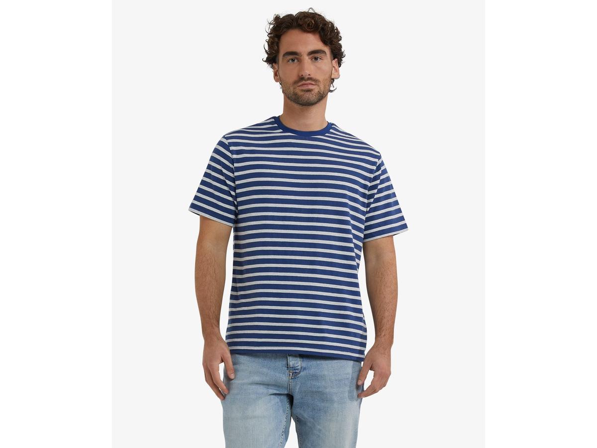 T-shirt McGregor Strips - Worker Blue - taille S