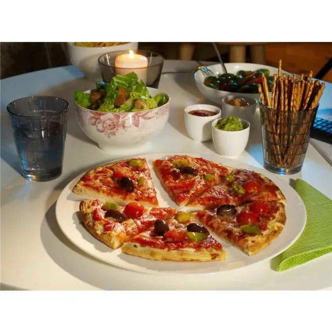 Assiette à dîner Villeroy & Boch For Me 27 cm – Assiette ronde en porcelaine – Porcelaine haut de gamme – Blanche – Lavable au lave-vaisselle et utilisable au micro-ondes