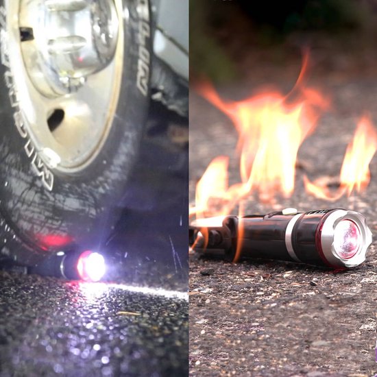 Panta Safe Guard - Lampe de poche - Situations d'urgence - Outil multifonctions - Camping